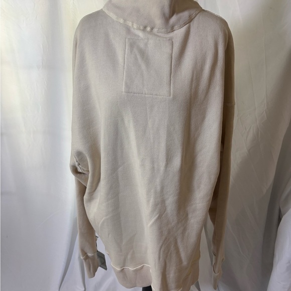 J. America Cream Zip Up Sweater Soft Knit‎ High Collar - Picture 7 of 7